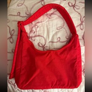 Baggu candy red apple mini nylon bag